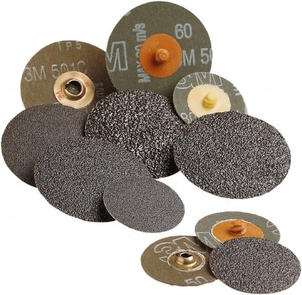Standard Abrasives - 7" Diam 5/8-11 Threaded Hole 36 Grit Fiber Disc - Very Coarse Grade, Zirconia Alumina, 8,600 Max RPM, Series Z - Exact Tooling