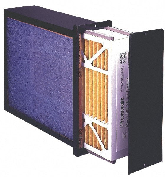 Made in USA - 22" Noml Height x 25" Noml Width x 7" Noml Depth, Air Filter - Cotton/Polyester - Exact Tooling
