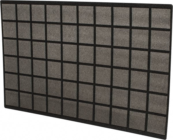PrecisionAire - 15" High x 24" Wide x 1/4" Deep, Foam Air Filter Media Pad - MERV 4, 20 to 30% Capture Efficiency, 60 to 80 Arrestance Efficiency, 300 Max FPM, 180°F Max, Use with Window Air Conditioners - Exact Tooling