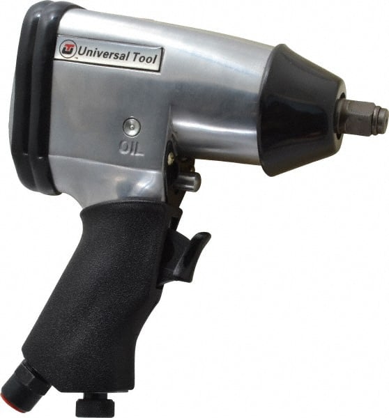 Universal Tool - 1/2" Drive, 7,000 RPM, 250 Ft/Lb Torque Impact Wrench - Pistol Grip Handle, 6.3 CFM, 90 psi, 1/4" NPT Inlet - Exact Tooling