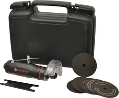 Universal Tool - 2-7/8" Wheel Diam, 22,000 RPM, Pneumatic Cutoff & Cutoff-Grinder Tool - Straight Handle - Exact Tooling