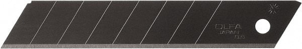 Olfa - 10 Piece Steel Snap Blade - 110mm OAL - Exact Tooling