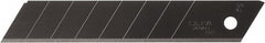 Olfa - 10 Piece Steel Snap Blade - 110mm OAL - Exact Tooling