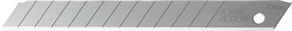 Olfa - 50 Piece Steel Snap Blade - 1-21/64" OAL - Exact Tooling