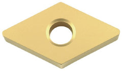 Sumitomo - DNMA432 Grade DA2200 Polycrystalline Diamond (PCD) Turning Insert - 55° Diamond, 1/2" Inscr Circle, 3/16" Thick, 1/32" Corner Radius - Exact Tooling