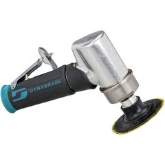 Dynabrade - 3" Max Disc, 15,000 RPM, Pneumatic Handheld Disc Sander - 32 CFM, 1/4 NPT Inlet, 0.7 hp, 90 psi - Exact Tooling