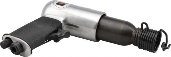 Universal Tool - 3,500 BPM, 2-5/8 Inch Long Stroke, Pneumatic Chiseling Hammer - 4 CFM Air Consumption, 1/4 NPT Inlet - Exact Tooling