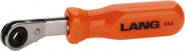 Lang - 5/16" 6 Point Reversible Ratcheting Offset Box Wrench - Exact Tooling