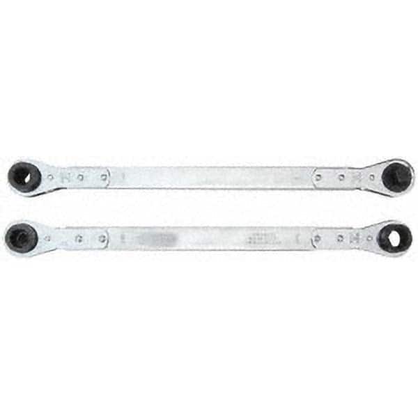 Lang - 2 Pc, Inch/Metric Serpentine Belt Wrench Set - Exact Tooling