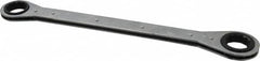 Lang - 1-1/16" x 1-1/8" 12 Point Ratcheting Box Wrench - Double End, 15" OAL, Steel - Exact Tooling