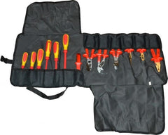 Knipex - 13 Piece Insulated Tool Set - Comes with Tool Pouch - Exact Tooling