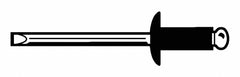 Blind Rivet, Domed Head, Steel Mandrel, 0.800" L, 5/32" Rivet Dia., 3500 PK - Exact Tooling