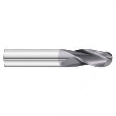 9/64 x 9/16 x 2 3 Flute Ball Nose  End Mill- Series 3300SD - Exact Tooling