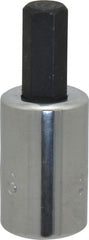 Proto - 3/8" Drive, 5/16" Hex Bit Socket - 1-13/16" OAL, 3/4" Bit Length - Exact Tooling