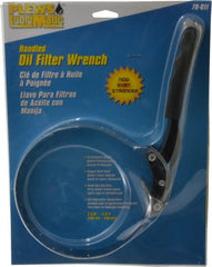 Plews - 5-3/8 to 5-3/4" Diam, Standard Handle Tractor Oil Filter Wrench - Steel, For Use with Filters from 5-3/8 to 5-3/4" - Exact Tooling