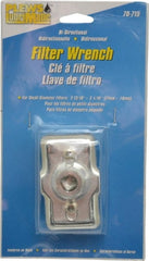 Plews - 2-13/16 to 3-5/32" Diam, Bi-Directional Oil Filter Wrench - Steel, For Use with Filters from 2-13/16 to 3-5/32" - Exact Tooling