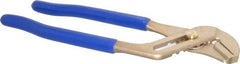 Ampco - 12" OAL, Groove Joint Tongue & Groove Pliers - Standard Straight Jaws, Standard Head - Exact Tooling