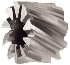 Keo - 4" Diam, 1-1/2" Arbor Hole Diam, 2-1/4" Length of Cut, 14 Flute, Cobalt, Finisher Shell End Mill - Right Hand Cut, Right Hand Spiral Flute, Uncoated - Exact Tooling