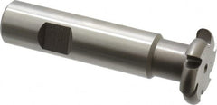 Keo - 1/8" Radius, 1/4" Circle Diam, 1-1/4" Cutter Diam, Shank Connection, Convex Radius Cutter - 3/4" Shank Diam, 3-1/2" OAL, High Speed Steel, Uncoated, 6 Teeth, Weldon Flat - Exact Tooling