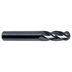 5mm Dia. - 50mm OAL - 30 Helix Firex CBD Ball Nose EM - 4 FL - Exact Tooling