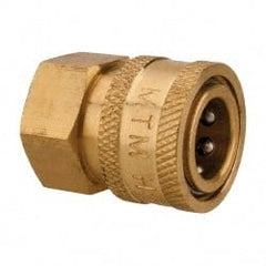 Import - 4,200 Max psi Pressure Washer Socket - Brass, Female - Exact Tooling