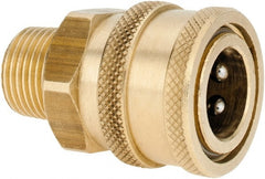 Value Collection - 4,200 Max psi Pressure Washer Socket - Brass, Male - Exact Tooling