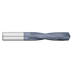 Titan USA - Screw Machine Length Drill Bits; Drill Bit Size (Decimal Inch): 0.0980 ; Drill Bit Size (Wire): #40 ; Drill Bit Size (mm): 2.500 ; Drill Point Angle: 135 ; Drill Bit Material: Solid Carbide ; Drill Bit Finish/Coating: AlTiN - Exact Tooling
