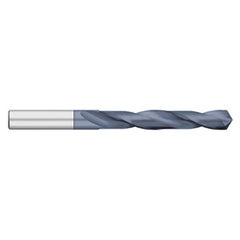 Titan USA - Jobber Length Drill Bits; Drill Bit Size (Inch): 31/64 ; Drill Bit Size (Decimal Inch): 0.4844 ; Drill Point Angle: 118 ; Drill Bit Material: Solid Carbide ; Drill Bit Finish/Coating: AlTiN ; Flute Type: Spiral - Exact Tooling