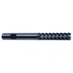 12mm Dia. - 150mm OAL - 45° Helix Bright Carbide End Mill - 6 FL - Exact Tooling