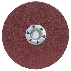 ‎7″ × 1/4″ × 5/8″-11 Fiber Disc 24 Grit Ceramic Aluminum Oxide - Exact Tooling