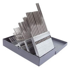 Titan USA - Chucking Reamer Sets; Minimum Reamer Diameter (Decimal Inch): 0.0625 ; Minimum Reamer Diameter (Inch): 1/16 ; Maximum Reamer Diameter (Inch): 1/2 ; Maximum Reamer Diameter (Decimal Inch): 0.5000 ; Reamer Material: Cobalt ; Includes Dowel Pin - Exact Tooling