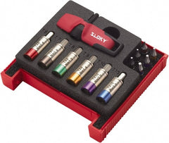 Sloky - 13 Piece, 0.6 to 3 N/m, Torx Preset Torque Limiting Screwdriver - 1/4" Drive - Exact Tooling