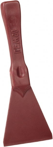 Remco - Stiff Polypropylene/Semi-Ferrous Additive Straight Scraper - 3" Blade Width - Exact Tooling
