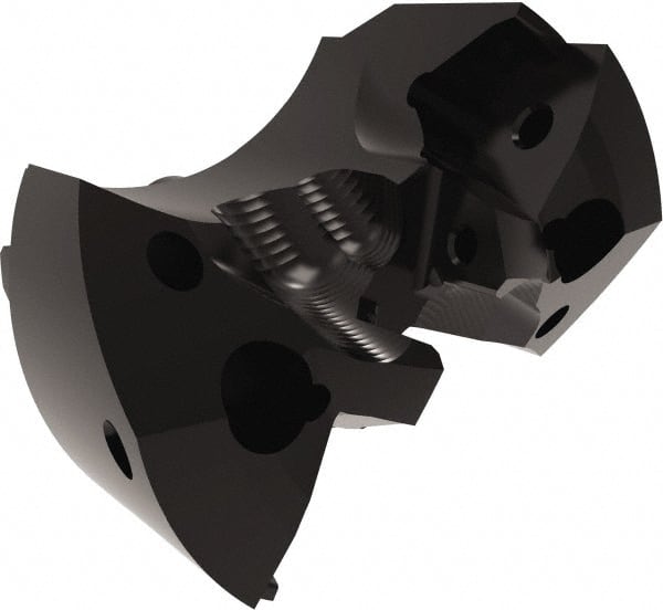 Allied Machine and Engineering - Series APX 44, 50mm Max Diam Pilot Insert Drill Head - GEN3SYS 18 Pilot Drill, 47/64" Pilot Drill Diam, 2 Nonpilot Inserts - Exact Tooling