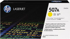 Hewlett-Packard - Yellow Toner Cartridge - Use with HP Color LaserJet Enterprise 500 Color MFP M575, Enterprise 500 Color Printer M551, Color flow MFP M575c, LaserJet Pro 500 color MFP M570dn - Exact Tooling