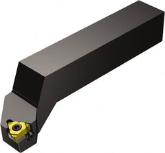 Sandvik Coromant - External Thread, Right Hand Cut, 25mm Shank Width x 25mm Shank Height Indexable Threading Toolholder - 150mm OAL, 266.RG-16.. Insert Compatibility, 266R/LFGZ Toolholder, Series CoroThread 266 - Exact Tooling