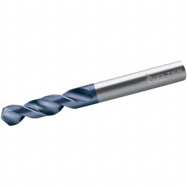 Walter-Titex - 4mm 118° Spiral Flute Cobalt Screw Machine Drill Bit - Exact Tooling