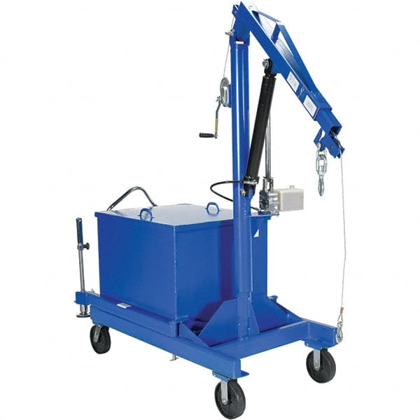 Vestil - 2,000 Lb Load Capacity, Cantilever Hoists Crane - Exact Tooling