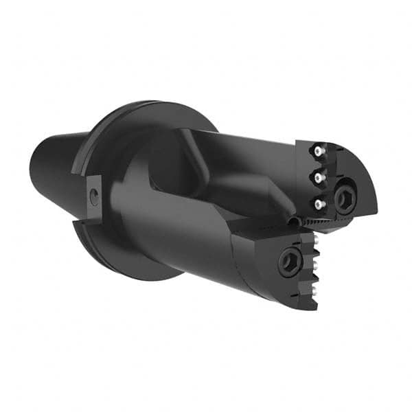 Allied Machine and Engineering - 3-15/64" Max Drill Depth, 1xD, 76.2mm Diam, Indexable Insert Drill - Exact Tooling