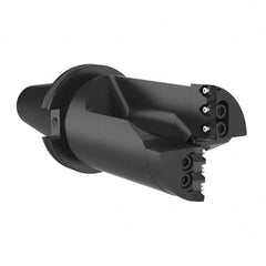 Allied Machine and Engineering - 3-23/32" Max Drill Depth, 1xD, 86.4mm Diam, Indexable Insert Drill - Exact Tooling