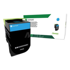 Lexmark - Office Machine Supplies & Accessories; Office Machine/Equipment Accessory Type: Toner Cartridge ; For Use With: Lexmark CX510de; CX410de; CX410e; CX510dhe; CX510dthe; CX410dte; CX310dn; CX310n ; Color: Cyan - Exact Tooling