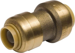 SharkBite - Brass & Chrome Pipe Fittings Type: Reducing Coupling Fitting Size: 3/4 x 1/2 - Exact Tooling