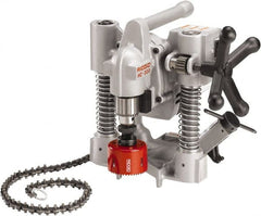 Ridgid - 1/2" Chuck, 3" Travel, Portable Magnetic Drill Press - 360 RPM, 12 Amps, 0.5 hp, 1200 Watts, 115 Volts - Exact Tooling