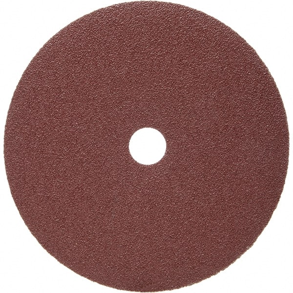 3M - 7" Diam 7/8" Hole 50 Grit Fiber Disc - Coarse Grade, Ceramic, 8,600 Max RPM, Series 988C - Exact Tooling