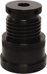 Gibraltar - 2-3/4" Base Diam, 2-1/8 to 3-1/8" Height Range, Support Screw Jack - 40,000 Lb Min Capacity - Exact Tooling