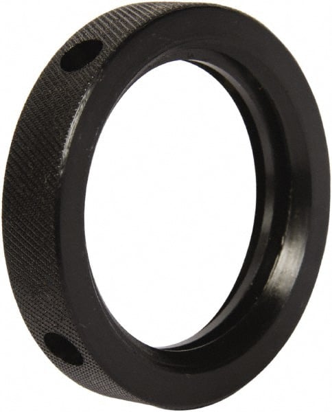 Gibraltar - 2-5 Acme Steel Right Hand Hex Jam Nut - 2-1/2" Across Flats, 1/2" High, Black Oxide Finish, 2G Class of Fit - Exact Tooling