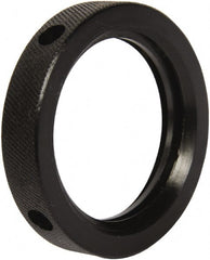 Gibraltar - 2-5 Acme Steel Right Hand Hex Jam Nut - 2-1/2" Across Flats, 1/2" High, Black Oxide Finish, 2G Class of Fit - Exact Tooling