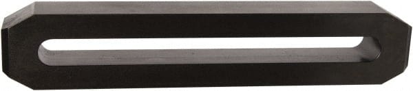 Gibraltar - 3/4" Stud, Steel, Adjustable & Self-Positioning Strap Clamp - 12" Long, 2-1/4" Wide, 1-1/2" High, 1-3/8" Heel to Stud Center - Exact Tooling