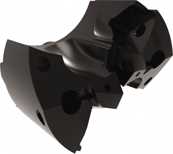 Allied Machine and Engineering - Series APX 57, 57mm Max Diam Pilot Insert Drill Head - T-A 1 Pilot Drill, 29/32" Pilot Drill Diam, 2 Nonpilot Inserts - Exact Tooling