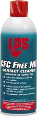 LPS - 11 Ounce Aerosol Contact Cleaner - 0°F Flash Point, Flammable, Food Grade, Plastic Safe - Exact Tooling